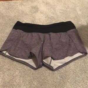 Grey Lululemon Shorts
